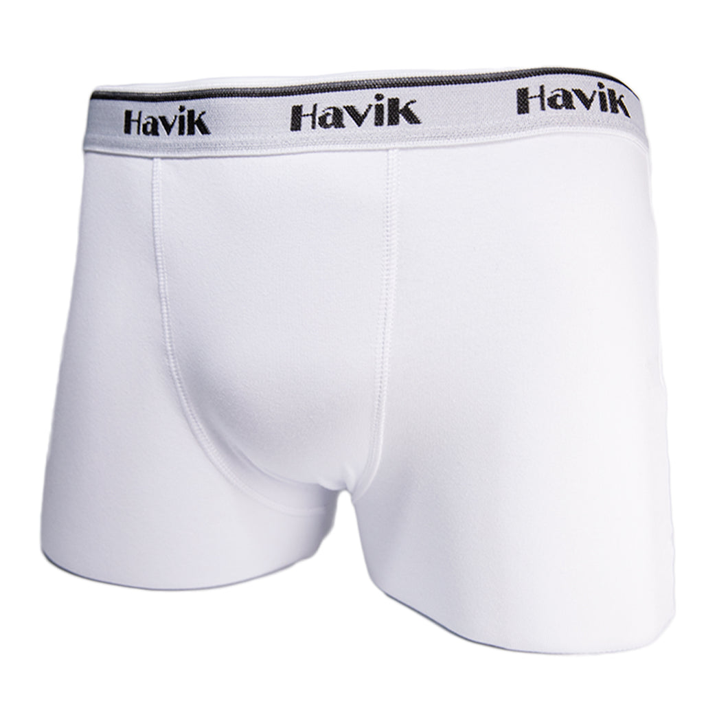 CUECA BOXER MASCULINA BRANCA